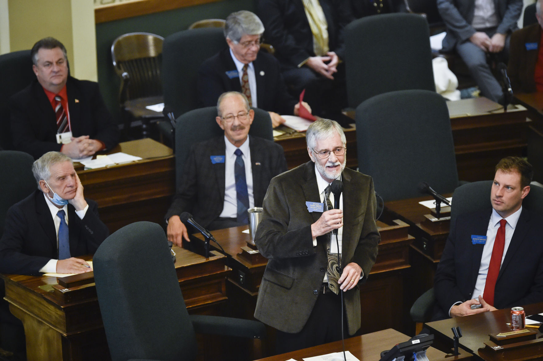 Senate Majority Leader, Sen. Cary Smith, R-Billings,
